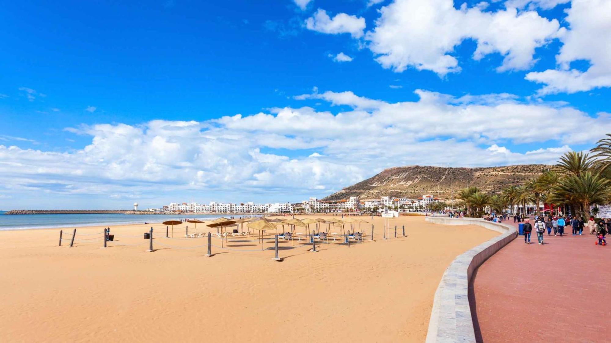 Appartement En Residence Avec Piscine Agadir Exterior foto